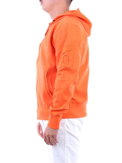 Shop A-cold-wall* Men's Orange Cotton Sweatshirt