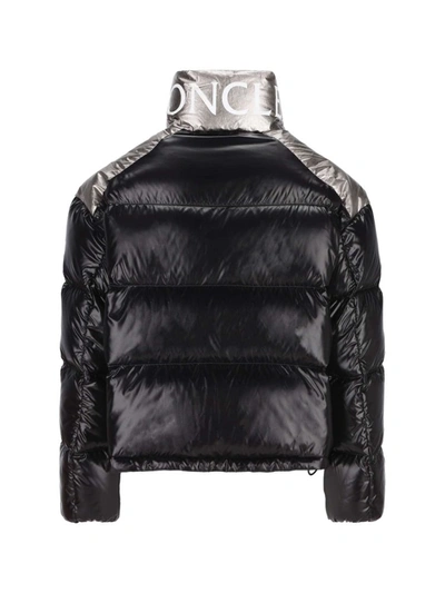 Shop Moncler Women's Black Other Materials Outerwear Jacket
