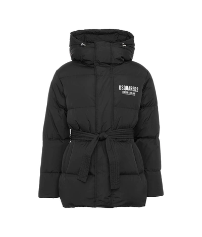 Shop Dsquared2 Women's Black Other Materials Down Jacket