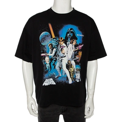 Pre-owned Vetements X Star Wars Limited Edition Black Cotton 