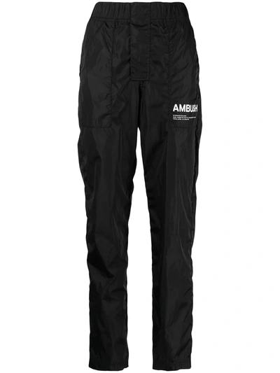 Shop Ambush Workshop Logo Trousers In Schwarz