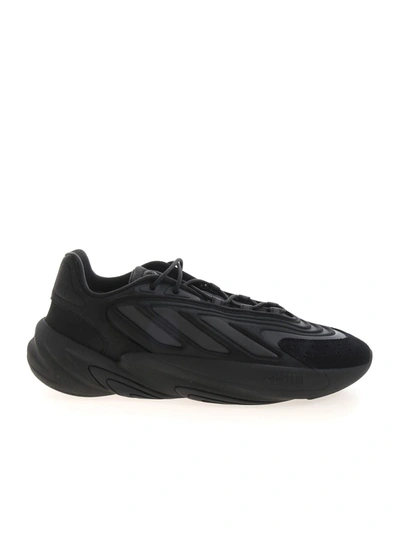 Shop Adidas Originals Ozelia Sneakers In Black