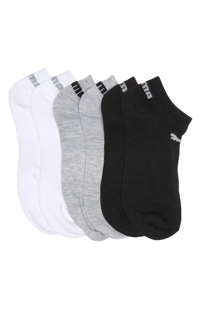 Puma 6-pack No Show Socks In White