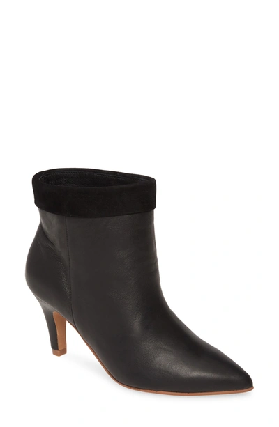 Shop 42 Gold Ojai Cuff Boot In Black Leather