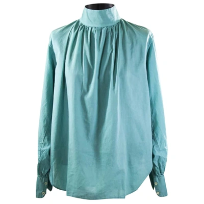 Pre-owned Officine Generale Top In Blue
