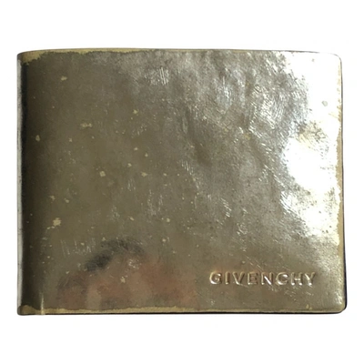 Pre-owned Givenchy Leather Small Bag In Metallic