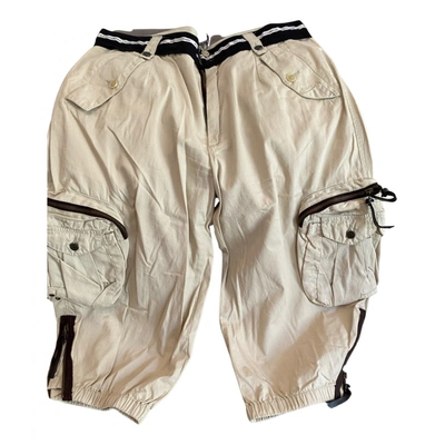 Pre-owned Dolce & Gabbana Shorts In Beige