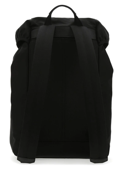 Shop Givenchy Black Nylon Blend Backpack  Black  Uomo Tu