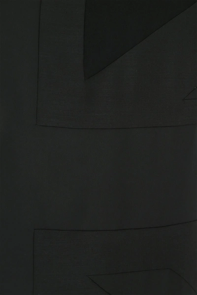 Shop Burberry Black Polyester Mini Skirt  Black  Donna 6