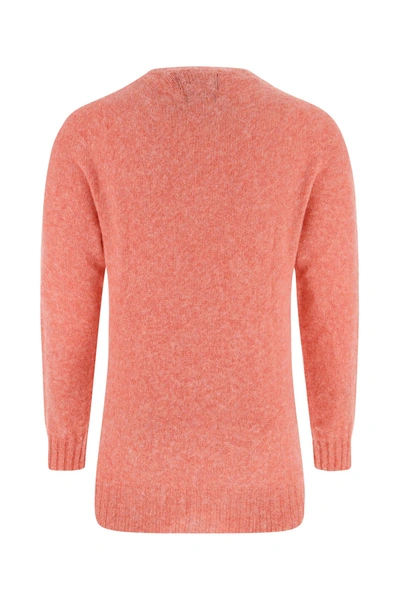 Shop Howlin' Melange Pink Wool Birth Of The Cool Sweater Pink Howlin Uomo Xl