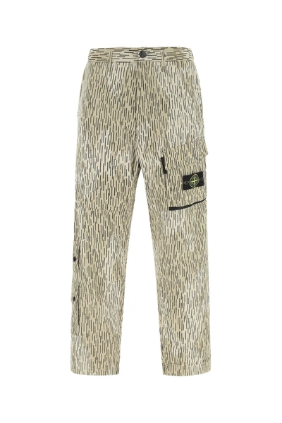 Shop Stone Island Printed Nylon Pant Printed  Uomo 33