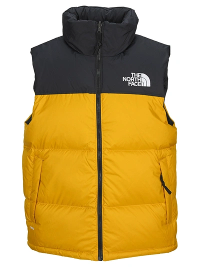 Shop The North Face 1996 Retro Nuptse Puffer Vest In Yellow