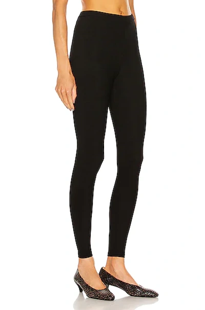 Shop Valentino Jersey Pant In Nero