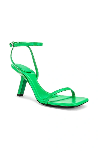 Shop Balenciaga Void Sandals In Green