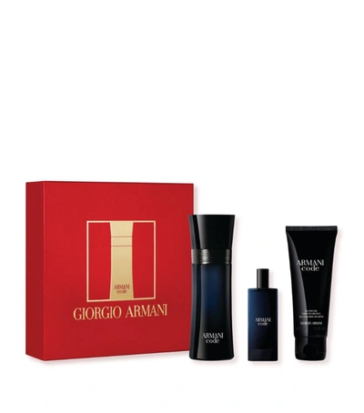 Shop Armani Collezioni Code Homme Fragrance Gift Set (50ml) In N/a