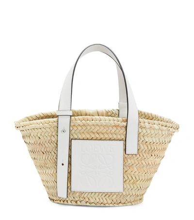 Loewe x Paula's Ibiza Small Woven Anagram Basket Bag