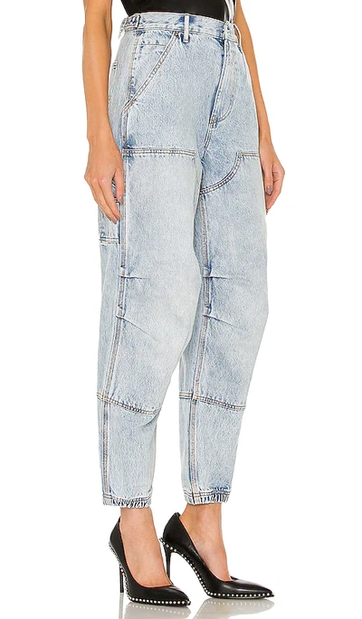 Shop Alexander Wang Double Front Carpenter Jean In Blue