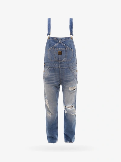 Shop Washington Dee Cee Overalls In Blue