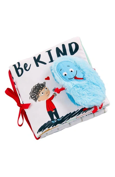 Shop Mud Pie 'be Kind' Soft Book In Blue