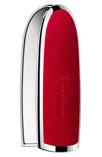 Shop Guerlain Rouge G Lipstick Case In Red Velvet
