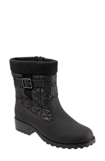 Shop Trotters Berry 2.0 Weatherproof Faux Fur Boot In Black