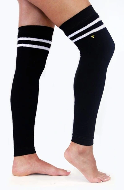 Shop Arebesk Classic Terry Leg Warmers In Black