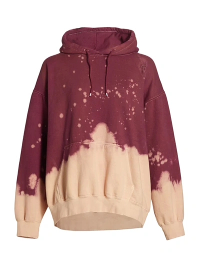 Shop La Detresse Women's The King Dyed Hoodie In Red