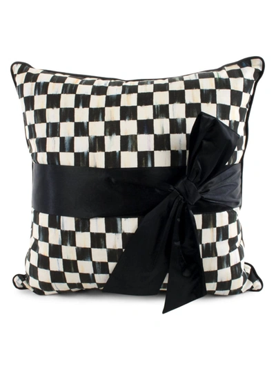 Shop Mackenzie-childs Courtly Check Sash Pillow