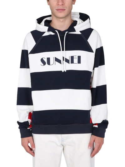 Shop Sunnei X Eleonora Bonucci Sweatshirt With Logo Unisex In Multicolour