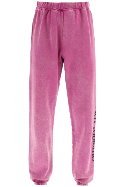 Shop Aries No Problemo Acid Sweatpants In Purple