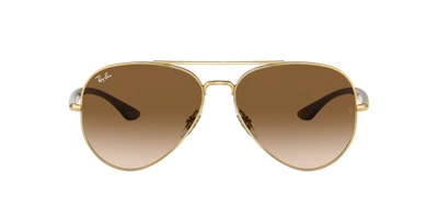 Ray Ban Ray In Light Brown Gradient