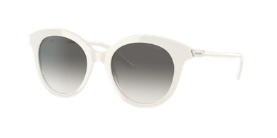Shop Prada Woman Sunglasses Pr 02ys In Grey Gradient