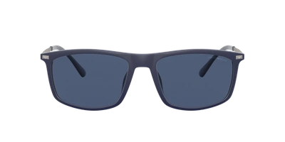 Shop Emporio Armani Man Sunglass Ea4171u In Dark Blue