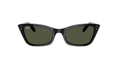 Ray Ban Ray-ban Lady Burbank 55mm Cat Eye Sunglasses In Grün Klassisch B-15