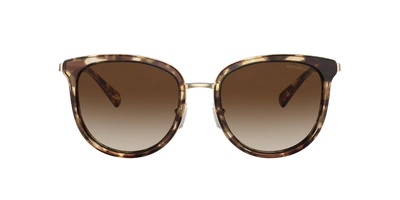 Shop Michael Kors Woman Sunglasses Mk1099b Adrianna Bright In Smoke Gradient