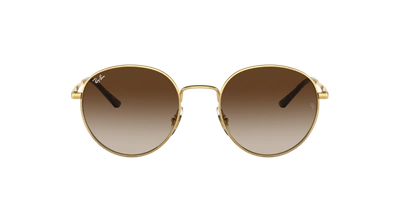 Ray Ban Rb3681 Sunglasses Arista Gold Frame Brown Lenses 50-20 In Braun Verlaufstönung