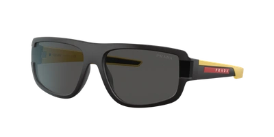 Shop Prada Linea Rossa Man Sunglasses Ps 03ws In Dark Grey