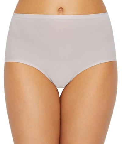 Shop Chantelle Soft Stretch Full Brief In Stone