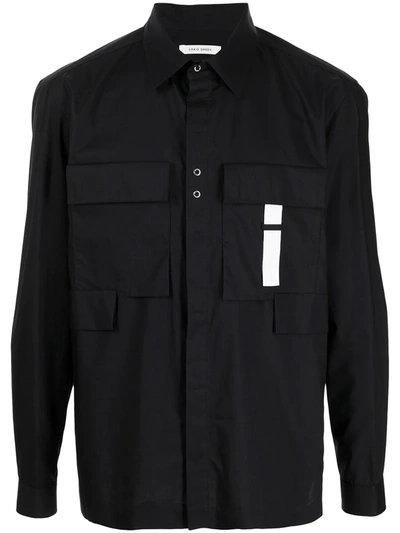 Shop Craig Green Cargo-pocket Cotton Shirt In Schwarz