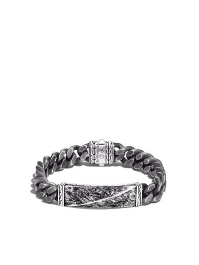 Shop John Hardy Reticulated Curb Chain 11mm Bracelet In Silber