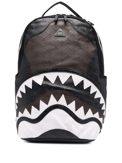 Sprayground Backpack In Vegan Leather With Shark Mouth In Black ,white |  ModeSens
