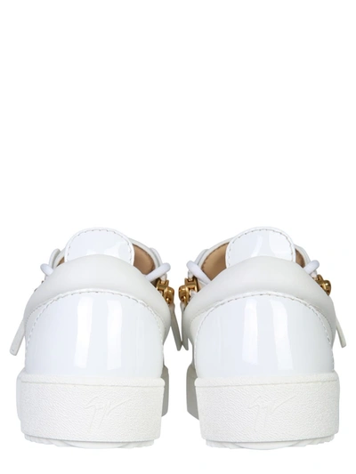 Shop Giuseppe Zanotti Low-top Gail Sneakers In White