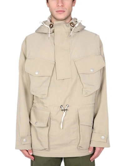 Shop Nigel Cabourn "mountain" Jacket In Grey