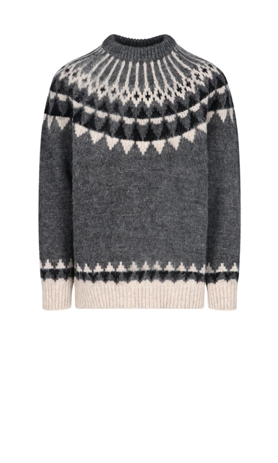Shop Junya Watanabe Shetland Sweater