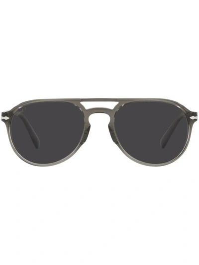 Shop Persol X La Casa De Papel Pilot Sunglasses In Grey