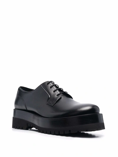Shop Valentino Garavani Flat Shoes Black