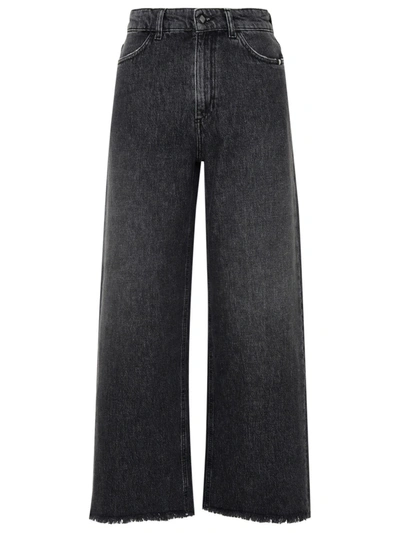 Amish Linda Black Stone Wash Jeans 31 Denim Black In Grey