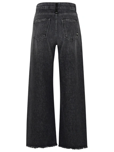 Amish Linda Black Stone Wash Jeans 31 Denim Black In Grey