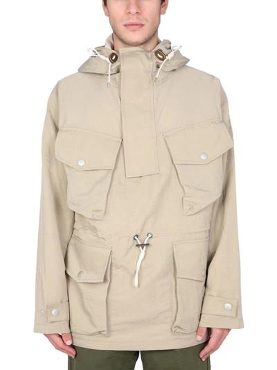 Shop Nigel Cabourn Mountain Jacket In Grigio