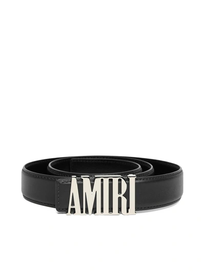 Shop Amiri Core 3cm Nappa Belt In Black
